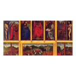 Ghent Altar Altar Of The Mystic Lamb Scene View Of photo cards