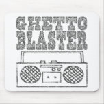 Ghetto Blaster-Mousepad