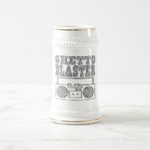 Ghetto Blaster-Stein Mug