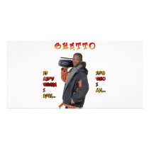Ghetto Guy Picture Card