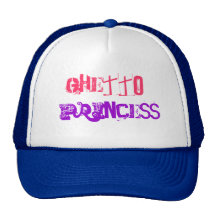 GHETTO PRINCESS TRUCKER HAT