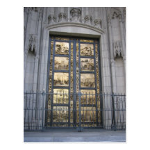 Ghiberti Doors Postcard