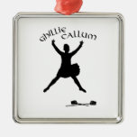 Ghillie Callum - Scottish Sword Dancer Christmas Ornaments