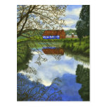 Ghirardelli Barn - Mini Collectible Prints Post Card