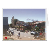 Ghirardelli Square-SanFrancisco Digital Watercolor cards