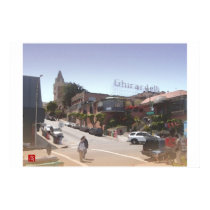 Ghirardelli Square-SanFrancisco Digital Watercolor posters