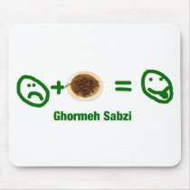 Ghormeh Sabzi mousepads by kamranistan Ghormeh Sabzi mousepads