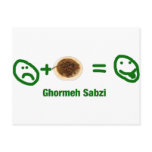 Ghormeh Sabzi Postcards