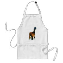 Ghost alpaca apron