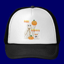 Ghost and Ghosty Kitty Hat hats
