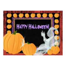 Ghost and Pumpkins Poster posters by Customizables Ghost and Pumpkins Poster posters