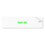 Ghost Bait Bumper Stickers