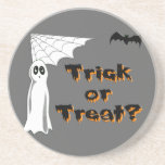 Ghost Bat Trick or Treat Coaster
