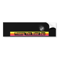 Ghost Bizet Black Bumper Sticker