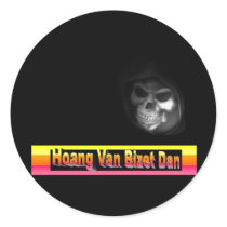 Ghost Bizet Black Stickers