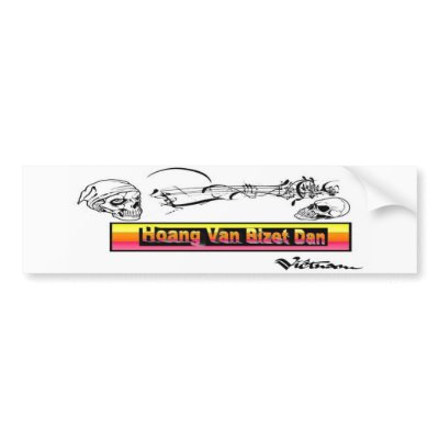 Ghost Bizet Musika Double Bumper Stickers by danbizet