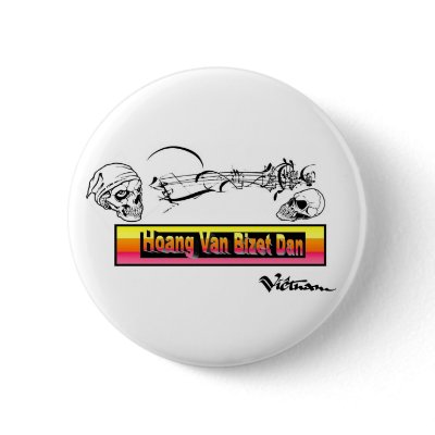 Ghost Bizet Musika Double Pinback Buttons by danbizet