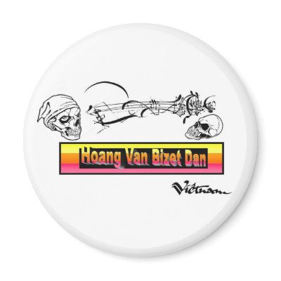 Ghost Bizet Musika Double Fridge Magnets by danbizet