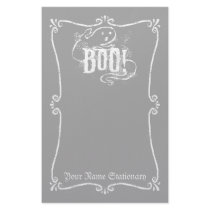 Ghost Boo Customized Stationery