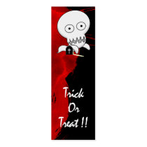 Ghost Bookmark business cards