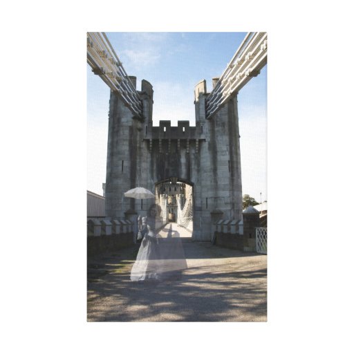 Ghost bridge canvas prints