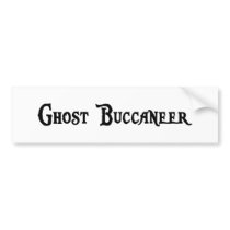 Ghost Buccaneer Bumper Sticker