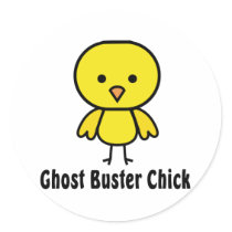 Ghost Buster Chick stickers by chick_appeal Ghost Buster Chick stickers