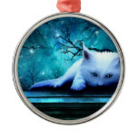 Ghost Cat Ornament