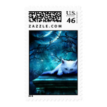 Ghost Cat Postage