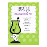 Ghost Cocktail Adult Costume Party Invitation