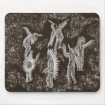 GHOST DANCERS mousepads by dawnmcininch GHOST DANCERS mousepads
