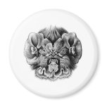 Ghost-faced bat fridge magnet