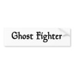 Ghost Fighter Bumper Sticker