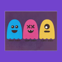 Ghost Friends postcards