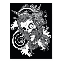 Ghost Geisha - postcard postcards