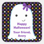 Ghost Girl | Kids Halloween Sticker