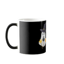 Ghost Goes Trick of Treat mugs