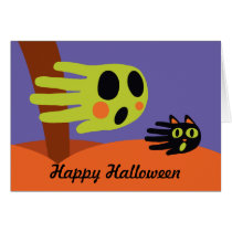 Ghost Halloween card