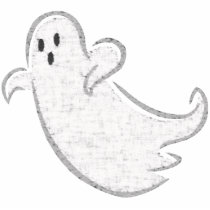 Ghost Halloween Decoration photo sculptures