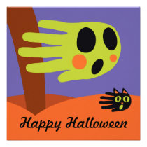 Ghost Halloween Invitation