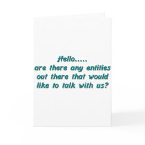 Ghost Hello cards by scooterfun Ghost Hello cards