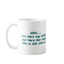 Ghost Hello mugs