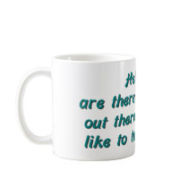 Ghost Hello mugs