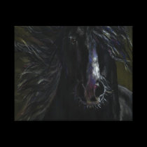 Ghost Horse canvas prints