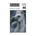 "Ghost Horse" postage by paintonmypaws "Ghost Horse" postage