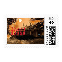Ghost-House postage by DeerRaven Ghost-House postage