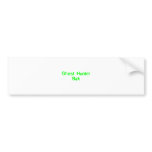 Ghost Hunter Bait Bumper Stickers