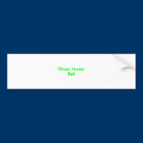 Ghost Hunter Bait bumper stickers