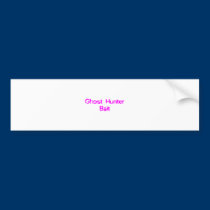 Ghost Hunter Bait bumper stickers
