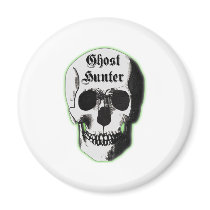 Ghost Hunter Skull magnets by scooterfun Ghost Hunter Skull magnets